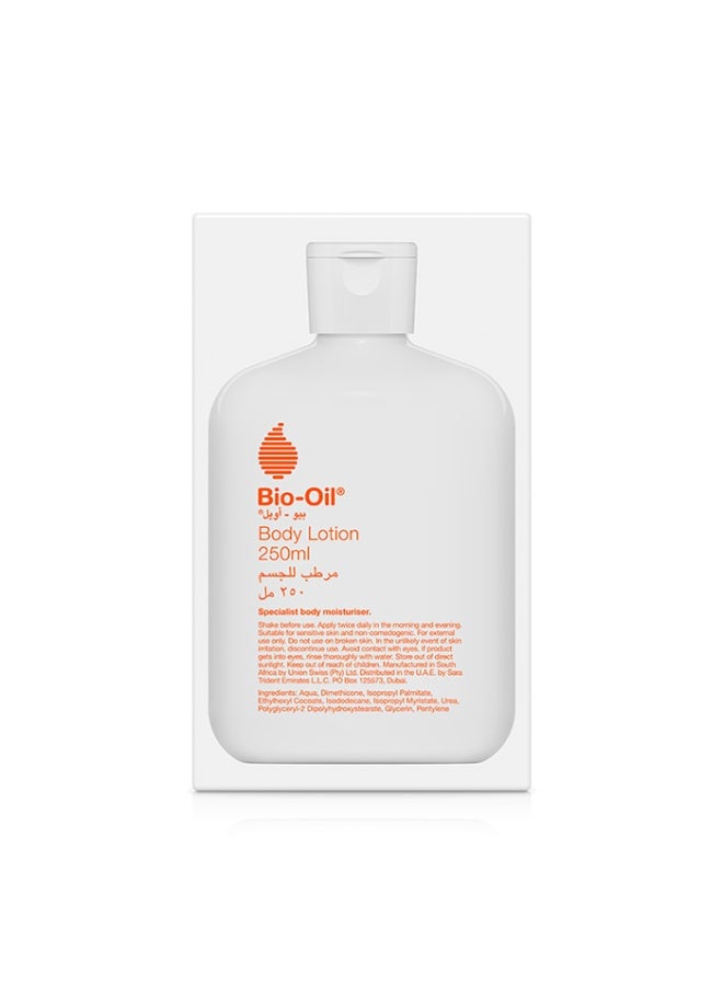 Bio-Oil Body Lotion 250 ml /Non Greasy Non Sticky|Free from Paraben Preservative|Vegan Body lotion|Long lasting daily moisturizer for Sensitive & Dry Skin|Dermatologically tested |Cruelty Free |250ml Visit the Bio-Oil Store